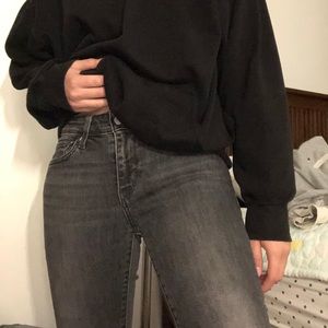 Levi’s 711 Skinny Jeans Dark gray Wash